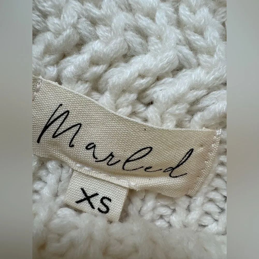 NWOT Marled Cream Sweater
